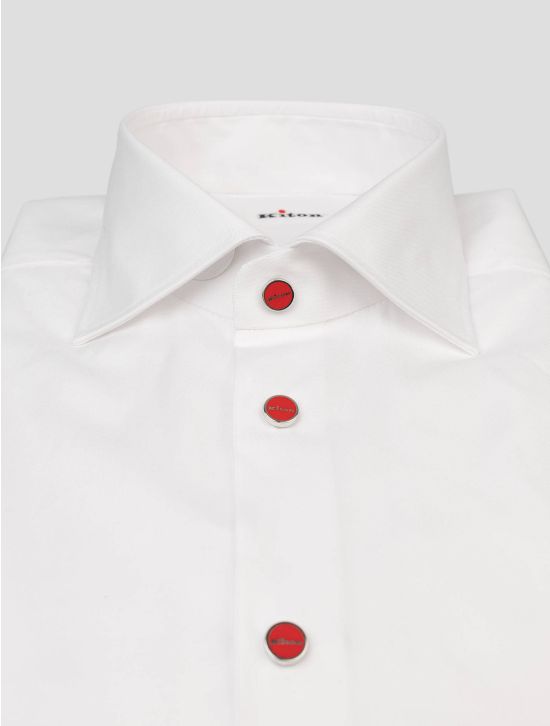 Kiton White Cotton Shirt 2