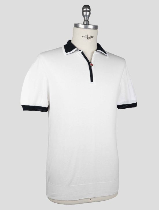 Kiton  White  Cotton  Polo 2