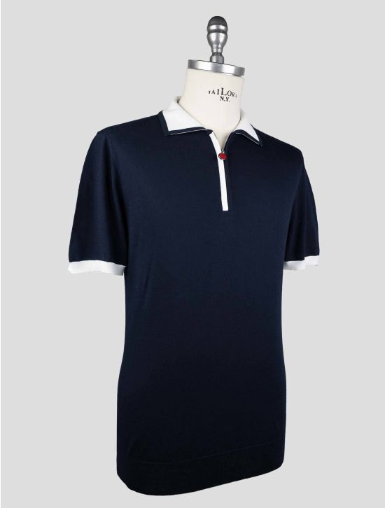 Kiton Dark  Blue  Cotton  Polo 2