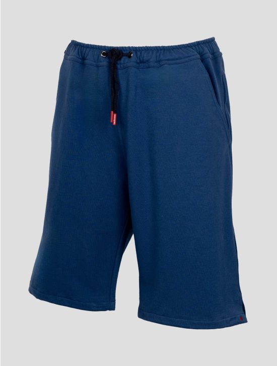Kiton Blue Cotton Ea Short Pants KJY20 2