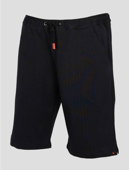 Kiton Black Cotton Ea Short Pants 2