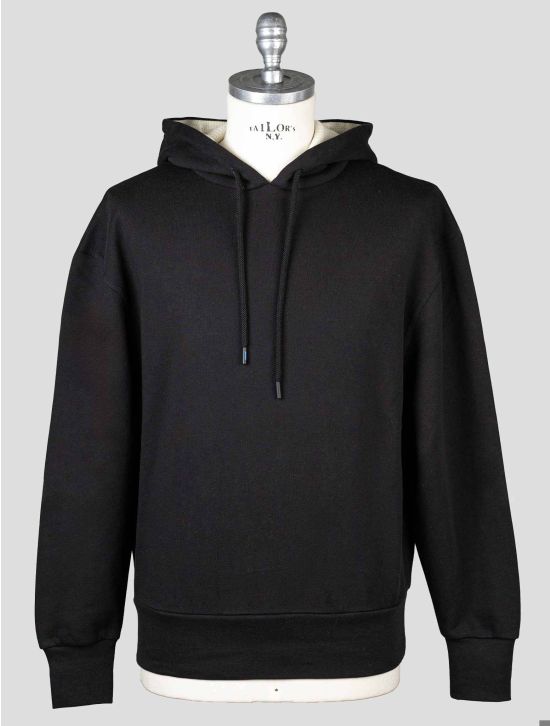 KNT Kiton Black Cotton Tracksuit KNMY9 1