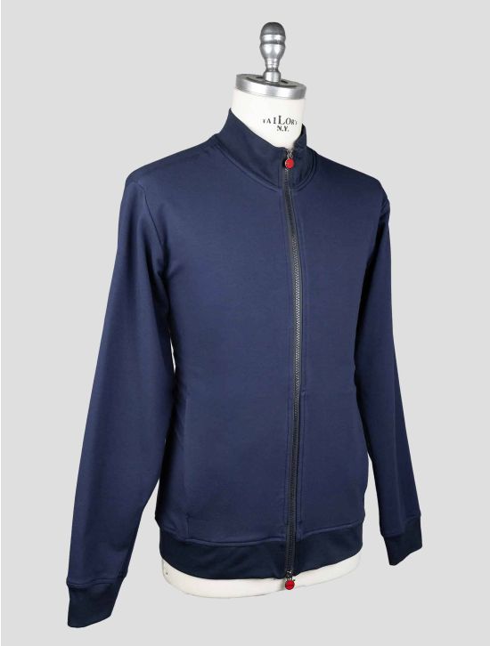 Kiton Blue Cotton Ea Coat B-ONE KCZ7 2