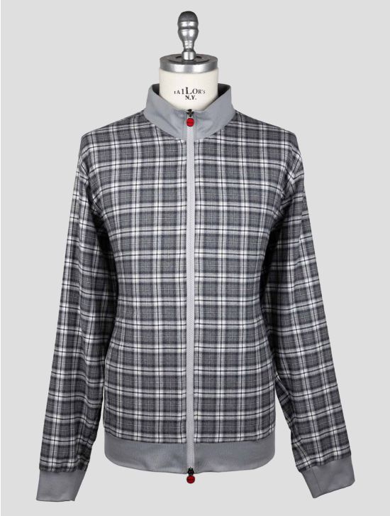 Kiton Multicolor Cotton Coat B-ONE KCZ17 1