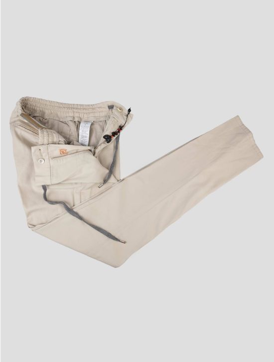 Marco Pescarolo Beige Cotton Silk Ea Pants PJZ4 2