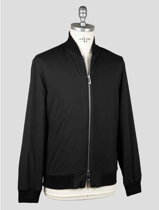 Marco Pescarolo Black Cotton Nylon Ea Pl Coat Reverse PCZ2 2