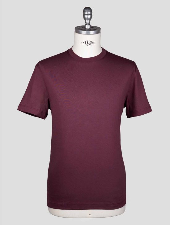 Kired Burgundy Cotton T-Shirt KRMZ1 1