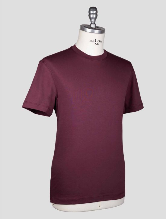 Kired Burgundy Cotton T-Shirt KRMZ1 2