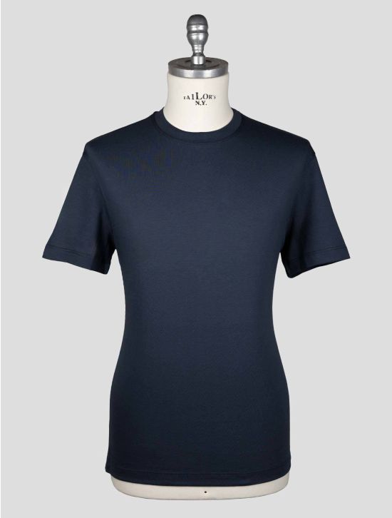 Kired Blue Navy Cotton T-Shirt KRMZ4 1