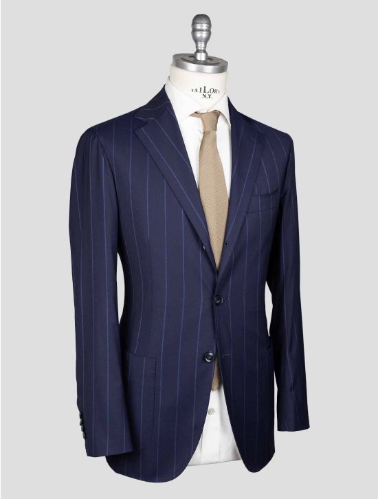 Sartorio Blue Virgin Wool Viscose Ea Suit 2