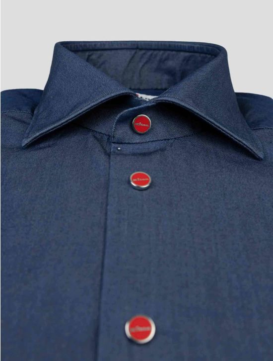 Kiton Denim Cotton Shirt SKZ36 2