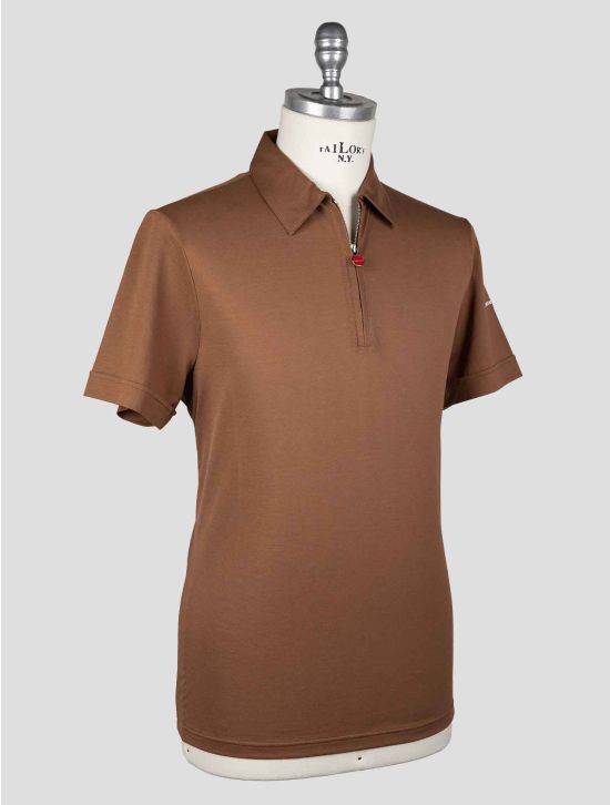 Kiton Brown Cotton Polo 2