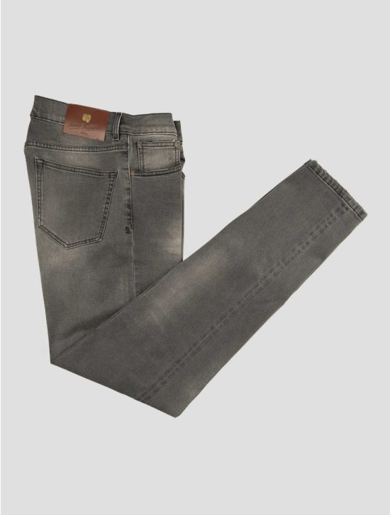Marco Pescarolo Gray Cotton Ea Jeans 1