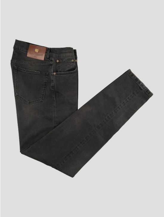 Marco Pescarolo Black Cotton Ea Jeans 1