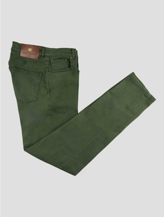 Marco Pescarolo Green Cotton Ea Jeans 1