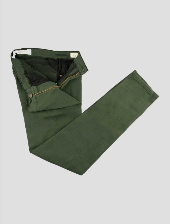 Marco Pescarolo Green Cotton Ea Jeans 2