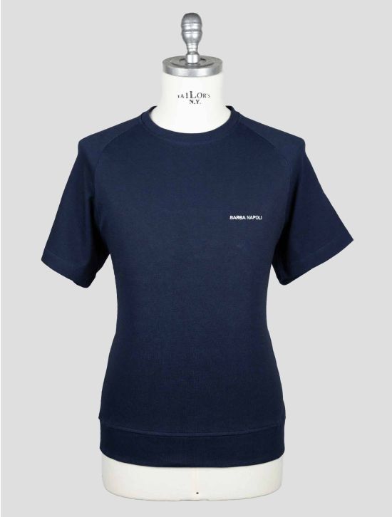 Barba Napoli Blue Cotton Pa t-Shirt BMZ5 1