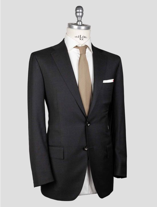 Kiton Dark Gray Virgin Wool Suit 2