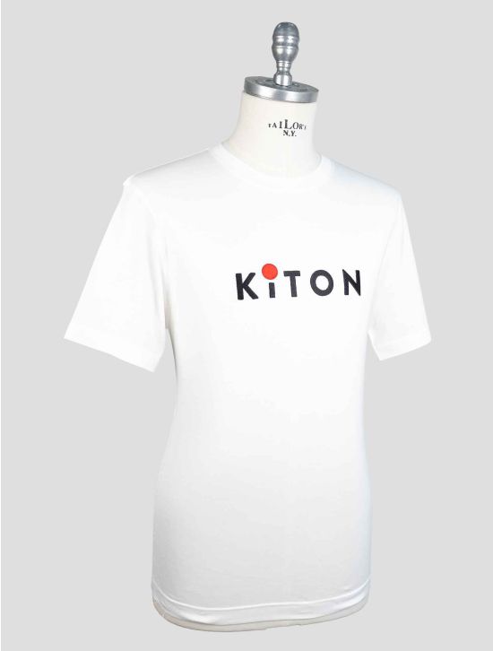 Kiton White Cotton T-Shirt 2