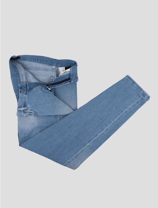 Zilli Light Blue Cotton Ea Jeans 2