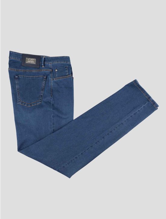 Zilli Blue Cotton Pl Ea Jeans 1