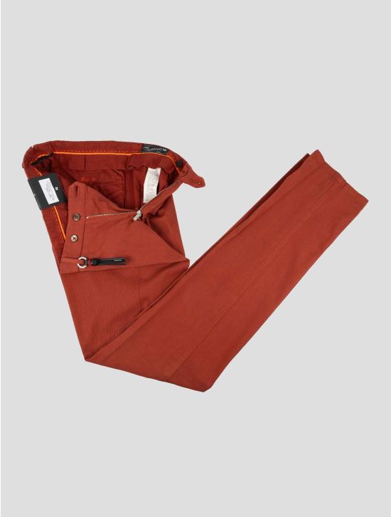 Marco Pescarolo Red Cotton Silk Cashmere Ea Pants 2