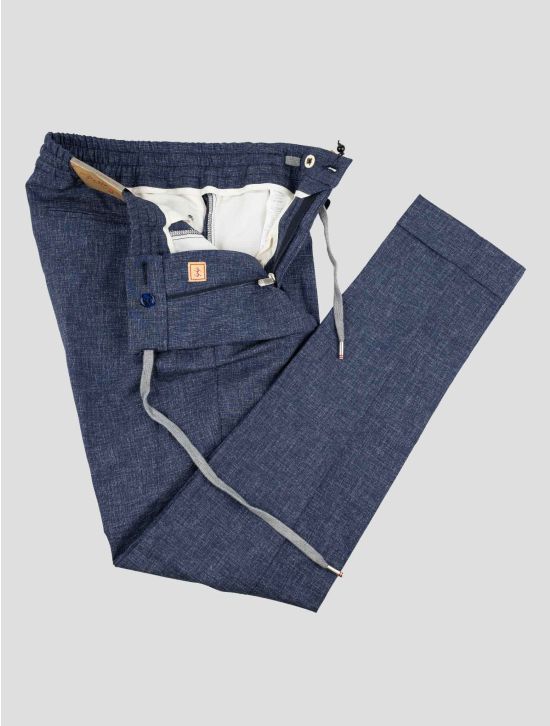 Marco Pescarolo Blue Virgin Wool Pants 2