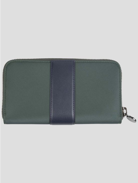 Kiton Green Pa Pc Leather Wallet 2