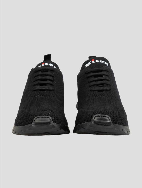 Kiton Black Cashmere Sneakers 2