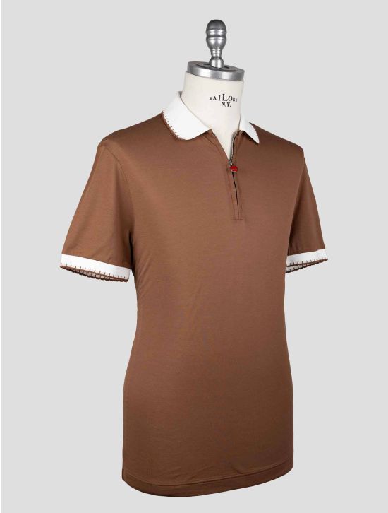 Kiton Brown Cotton Polo 2