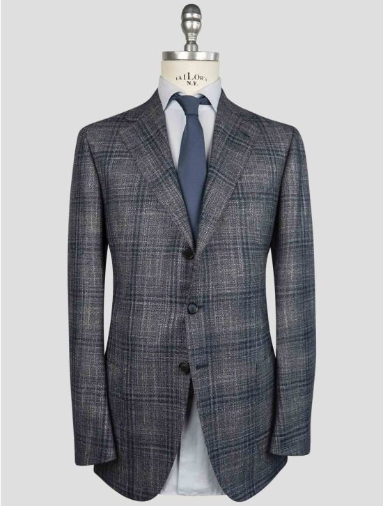 Cesare Attolini Blue  Wool Silk Cashmere Blazer 1