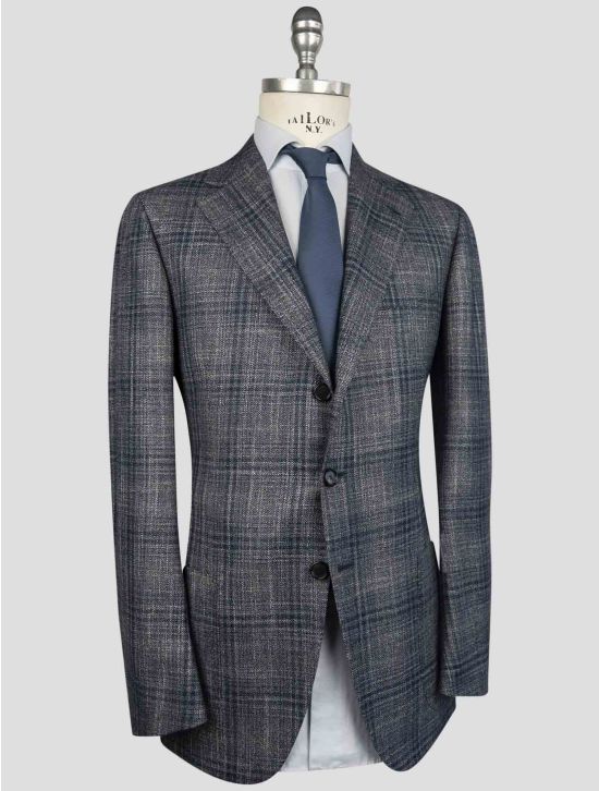 Cesare Attolini Blue  Wool Silk Cashmere Blazer 2