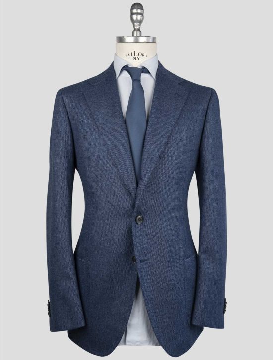 Cesare Attolini Blue Wool Cashmere Blazer 1
