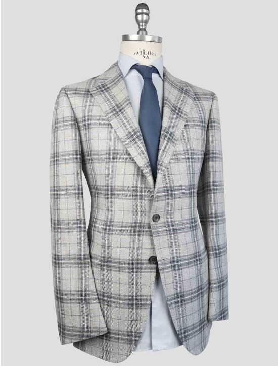 Cesare Attolini Multicolor Linen Silk Cotton Blazer 2