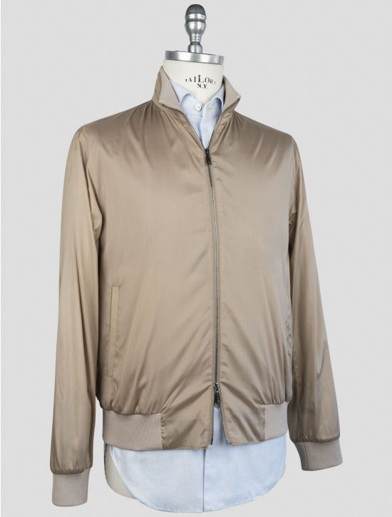 Cesare Attolini  Beige Silk  Coat 2