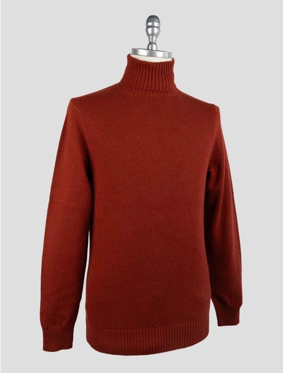 Drumohr Brown Cashmere Sweater Turtleneck 2