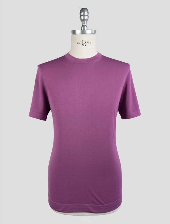 Drumohr Violet Cotton T-Shirt 1