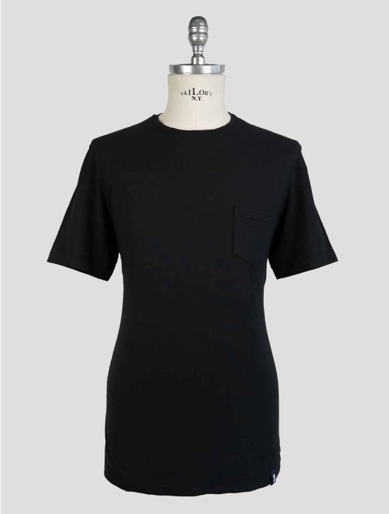 Drumohr Black Cotton T-Shirt 1