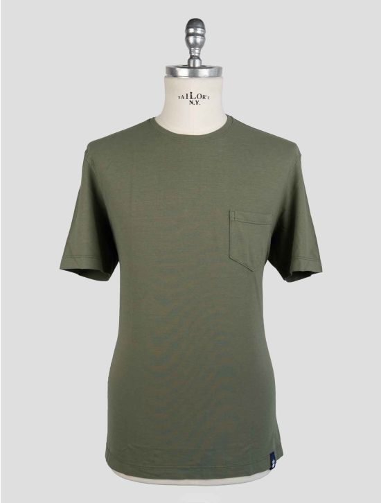 Drumohr Green Cotton T-Shirt 1