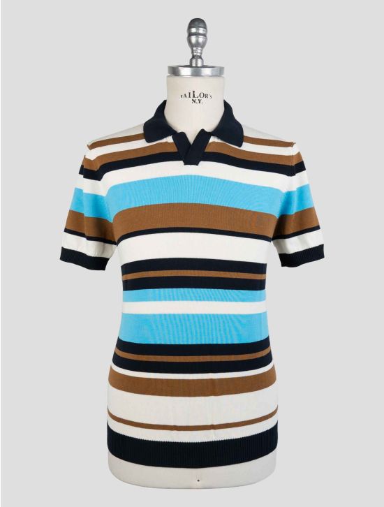 Drumohr Multicolor Cotton Polo 1