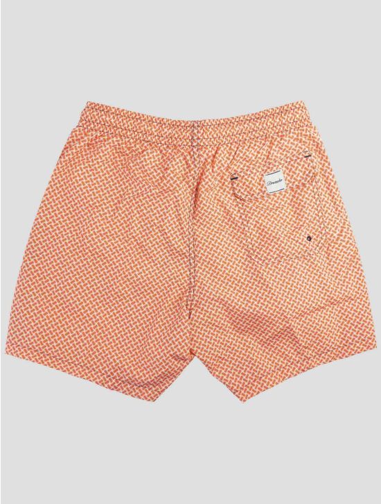 Drumohr Orange Pl Swim Trunks 2