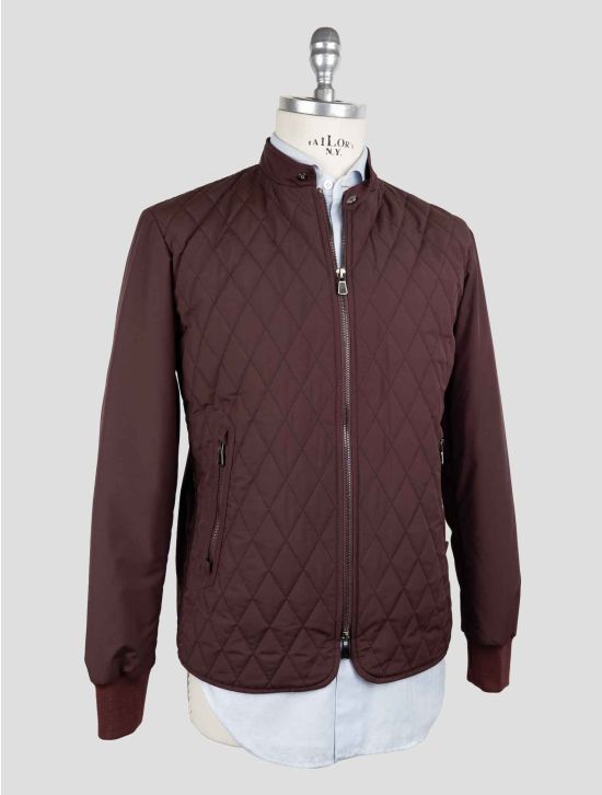 Isaia Purple Wool Pa Coat 2