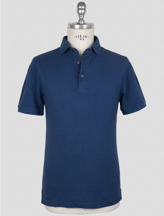 Gran Sasso Blue Cotton Polo 1