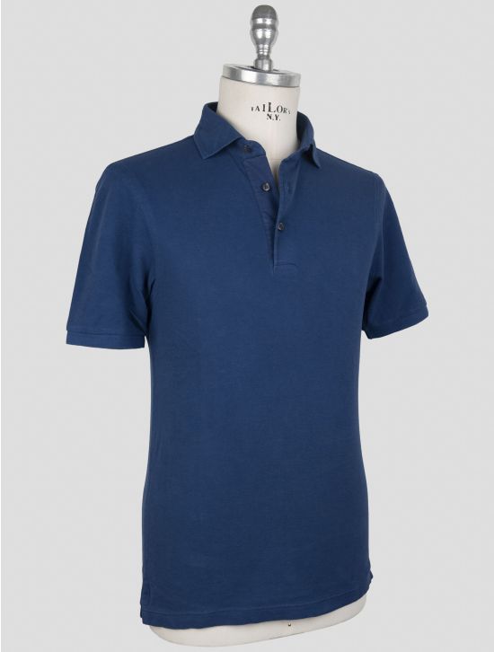 Gran Sasso Blue Cotton Polo 2