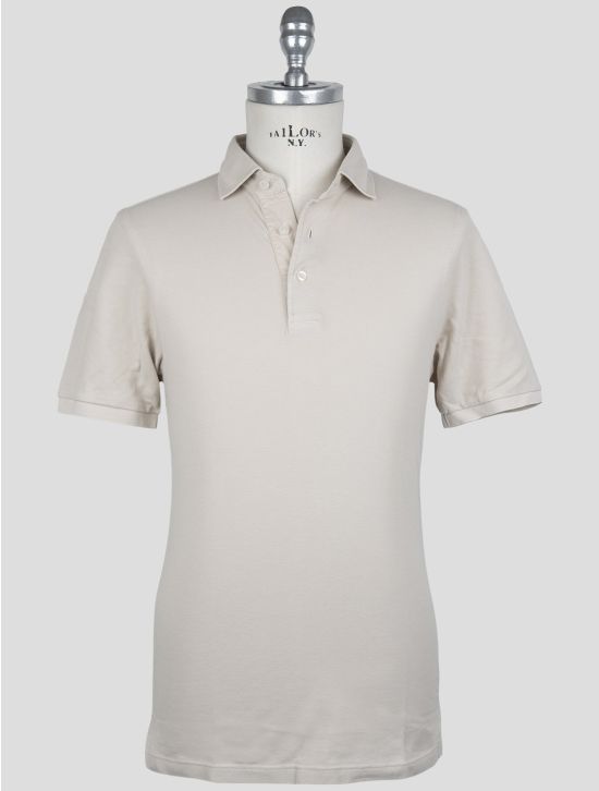 Gran Sasso Beige Cotton Polo 1