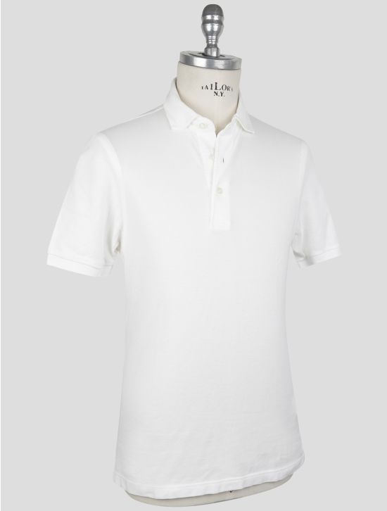 Gran Sasso White Cotton Polo 2