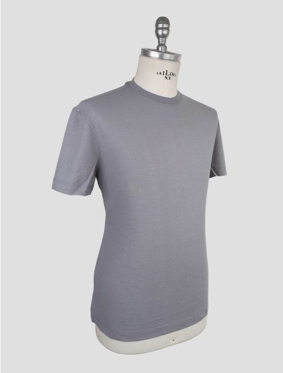Kired Gray Cotton T-Shirt 2