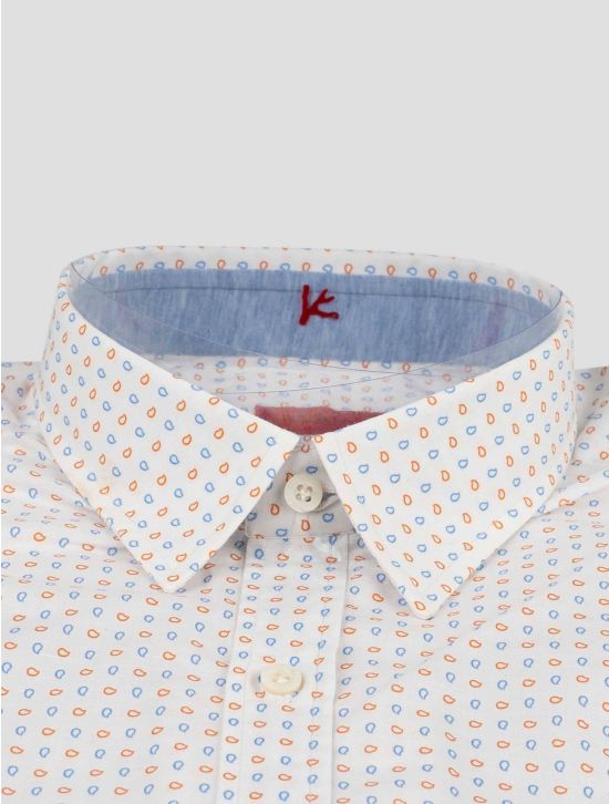 Isaia Multicolor Cotton Shirt 2
