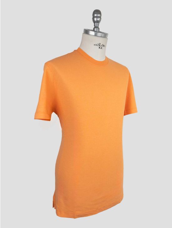 Kired Orange Cotton T-Shirt 2