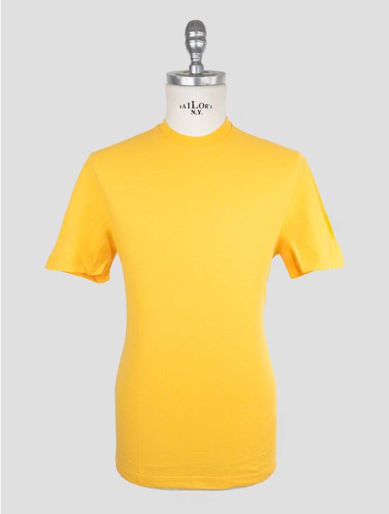 Kired Orange Cotton T-Shirt 1